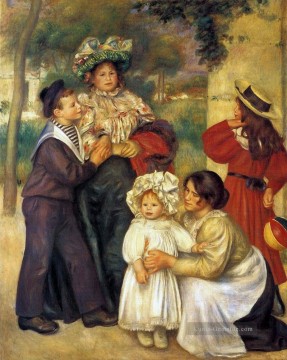 Pierre Auguste Renoir Werke - die Künstler Familie Pierre Auguste Renoir